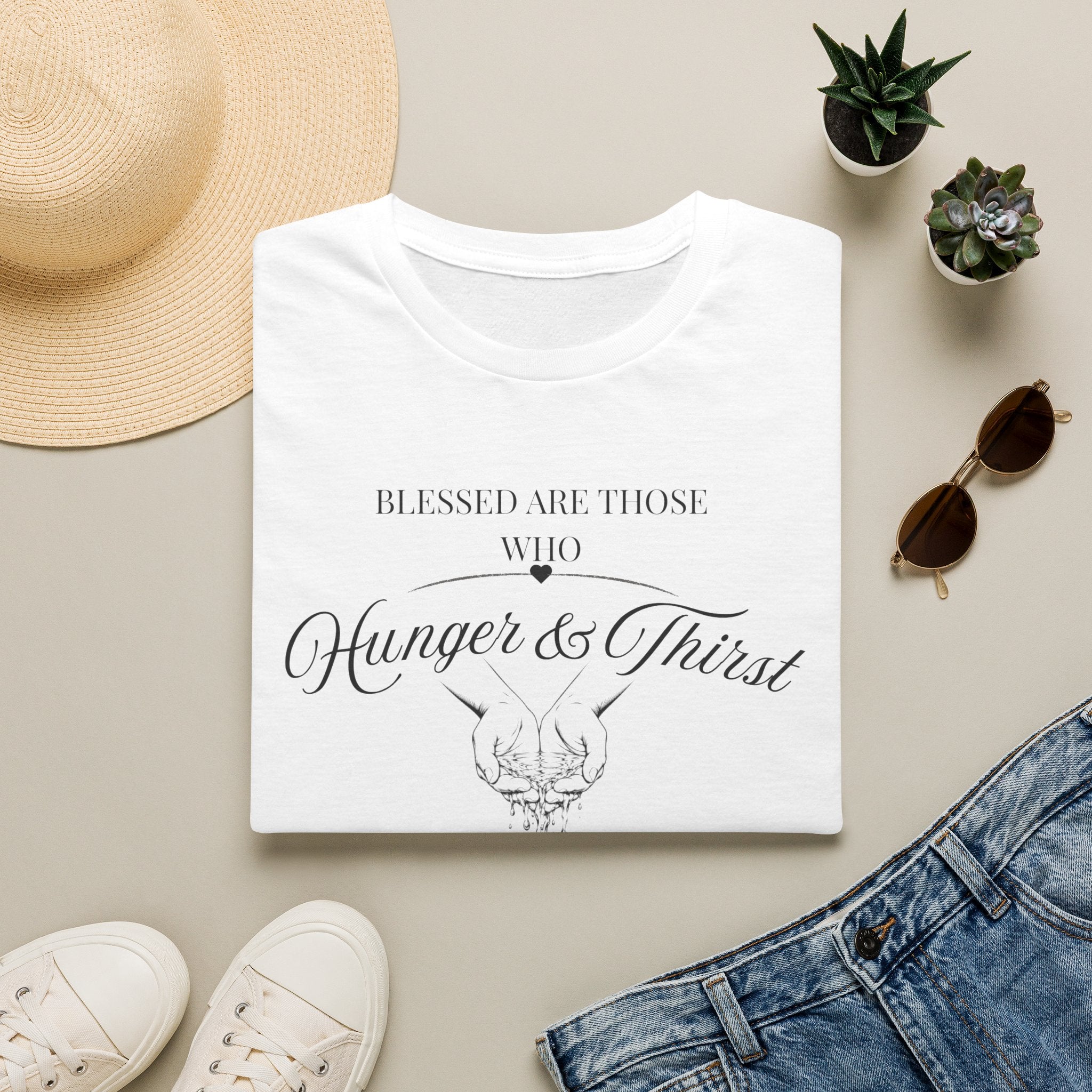 Matthew 5:6 T-Shirt — Faith-Based Inspirational Tee