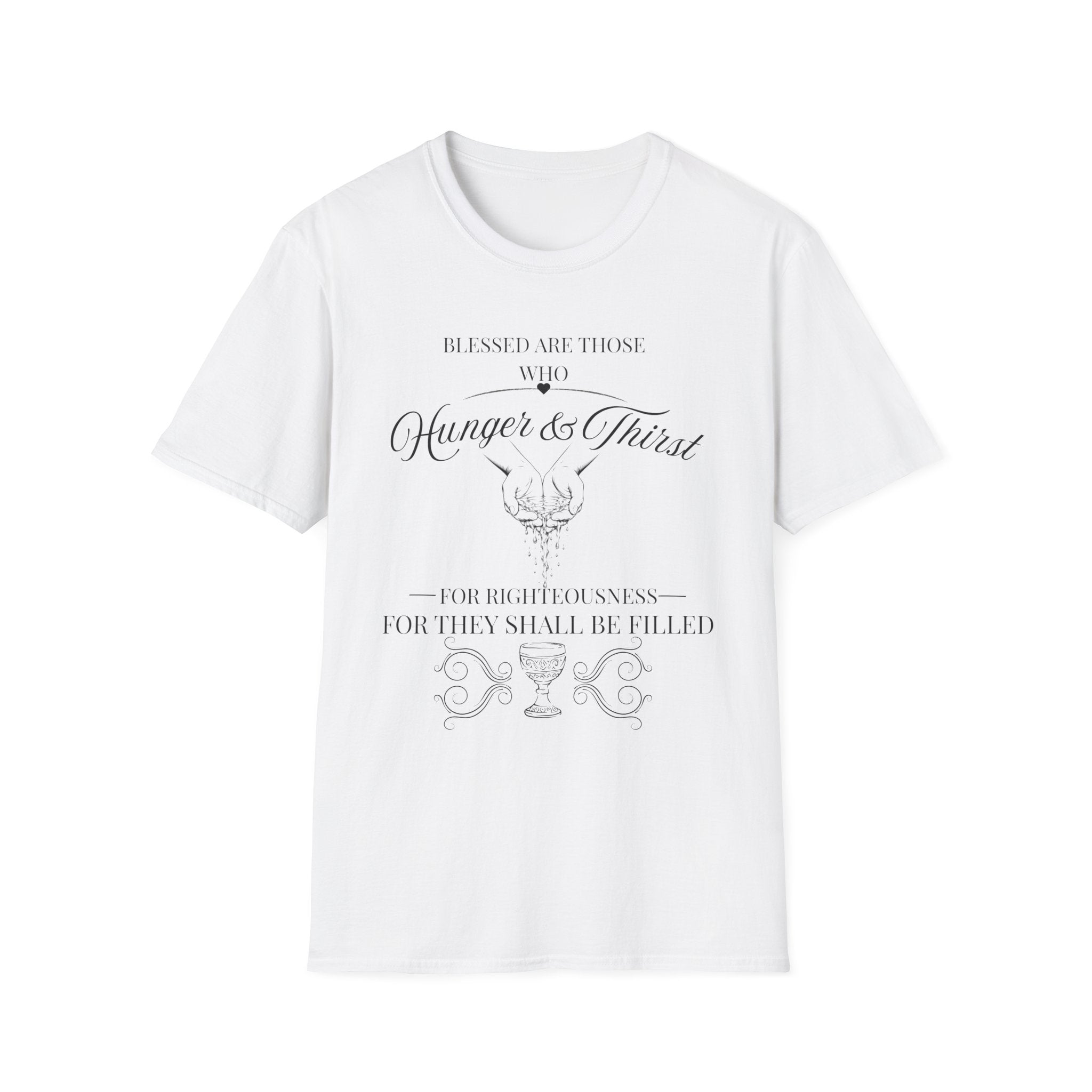 Matthew 5:6 T-Shirt — Faith-Based Inspirational Tee