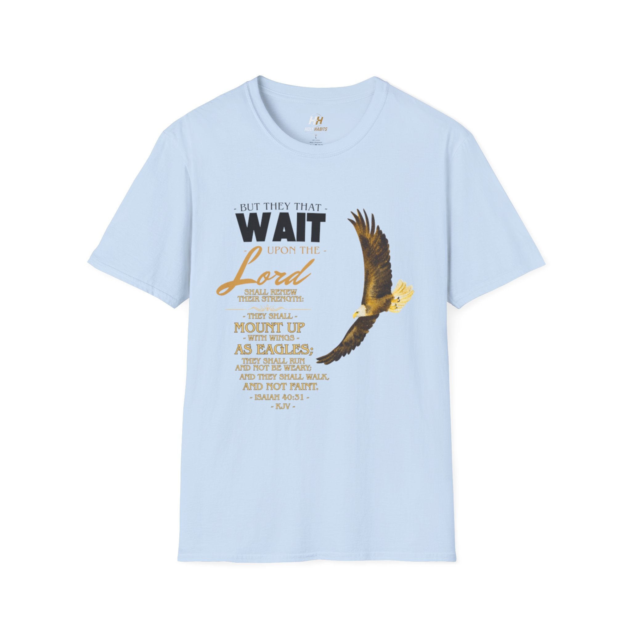 Isaiah 40:31  T-Shirt — Inspirational Christian Tee