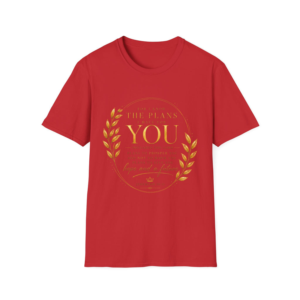 Jeremiah 29:11 - Unisex Softstyle T-Shirt