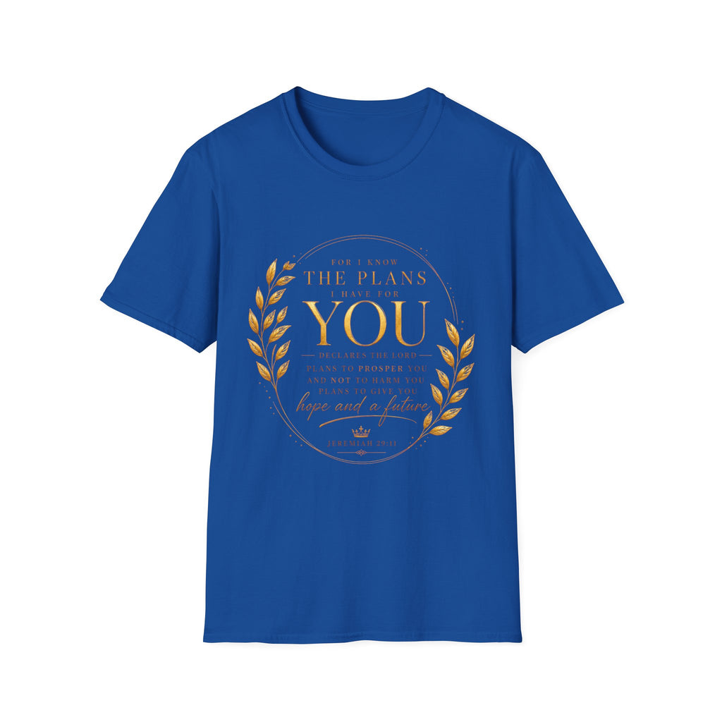 Jeremiah 29:11 - Unisex Softstyle T-Shirt
