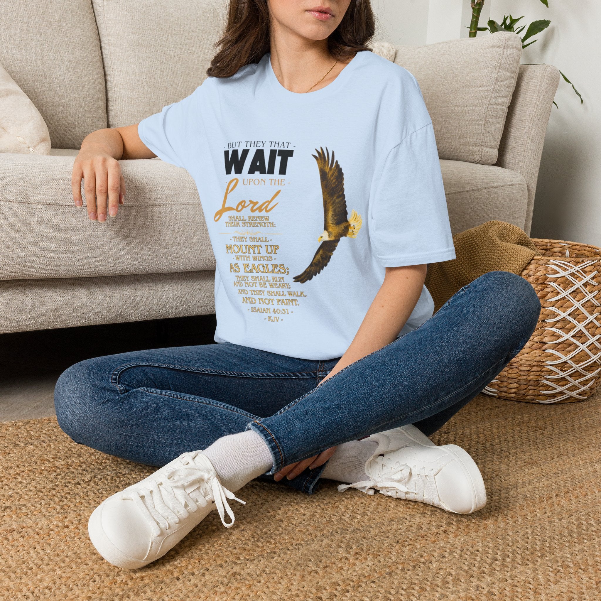 Isaiah 40:31  T-Shirt — Inspirational Christian Tee