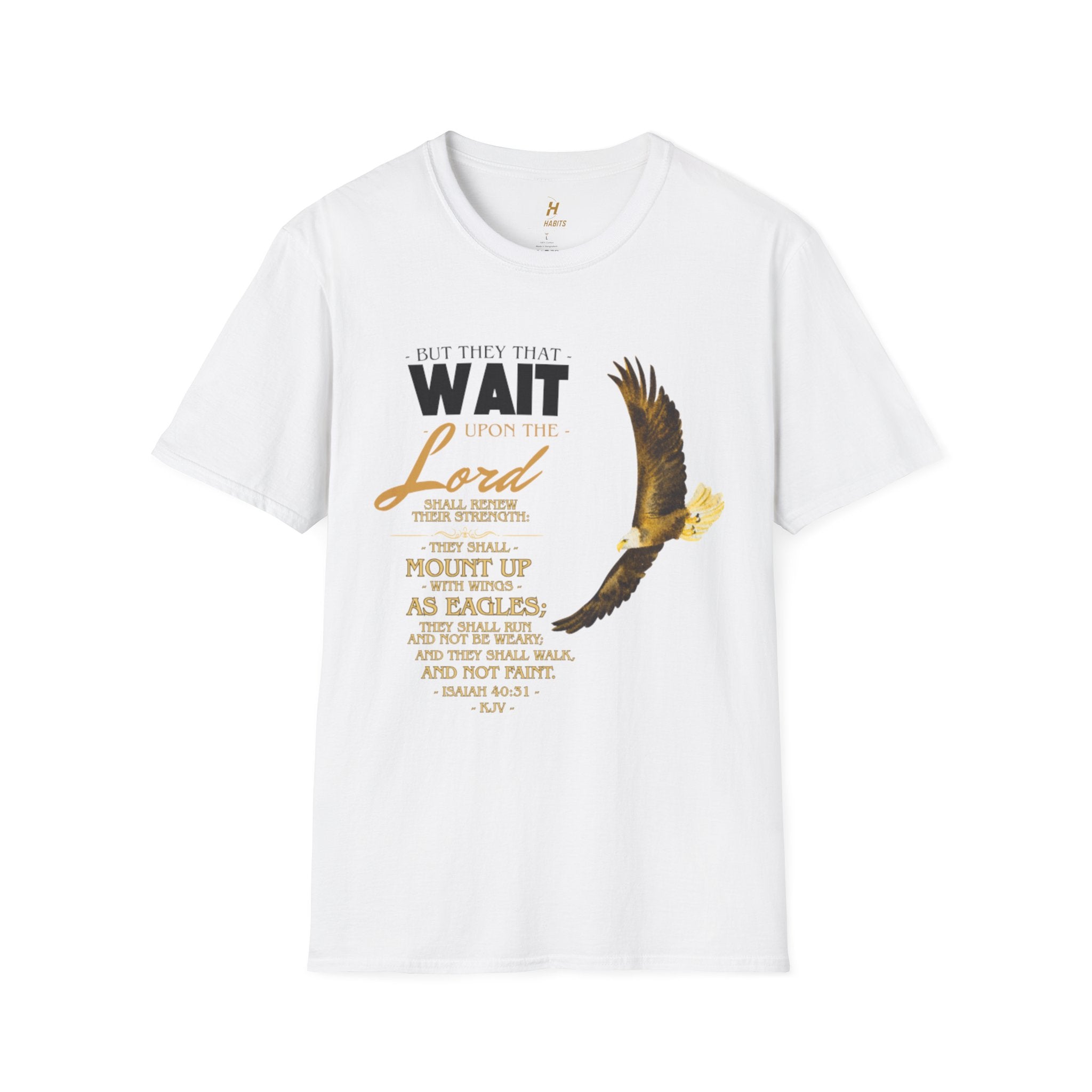Isaiah 40:31  T-Shirt — Inspirational Christian Tee