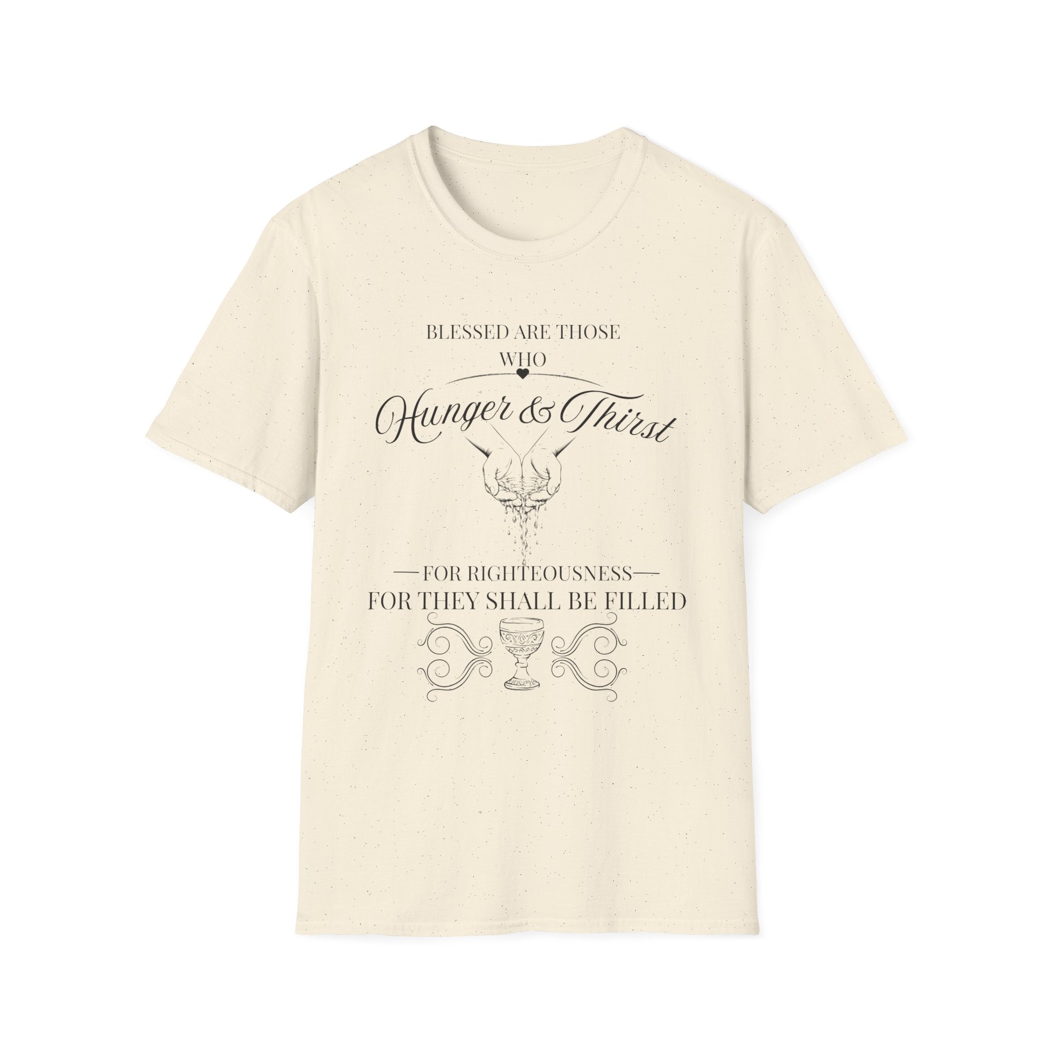 Matthew 5:6 T-Shirt — Faith-Based Inspirational Tee