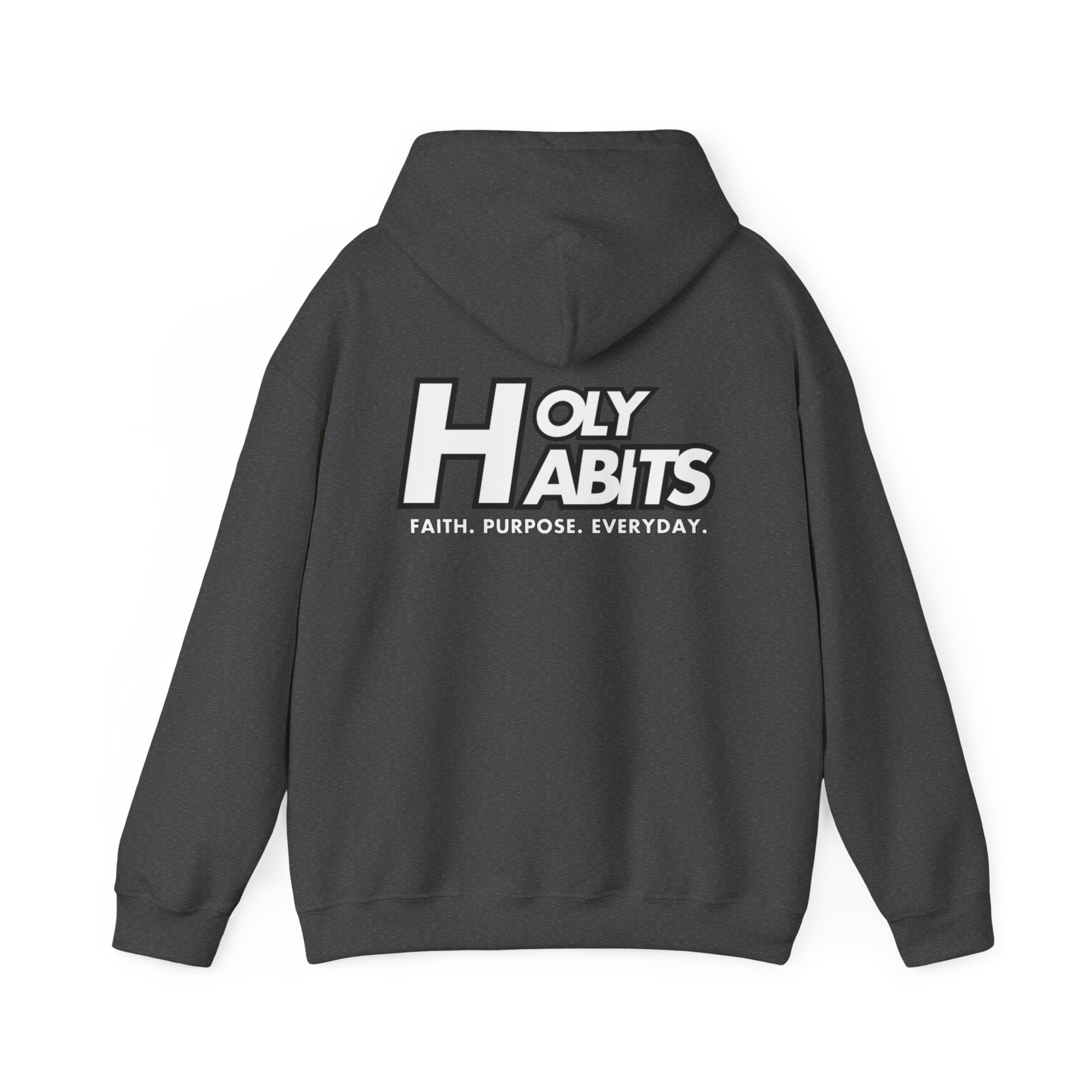 Choose Peace Hoodie – Matthew 5:9 Christian Faith Pullover (Holy Habits Back Design)