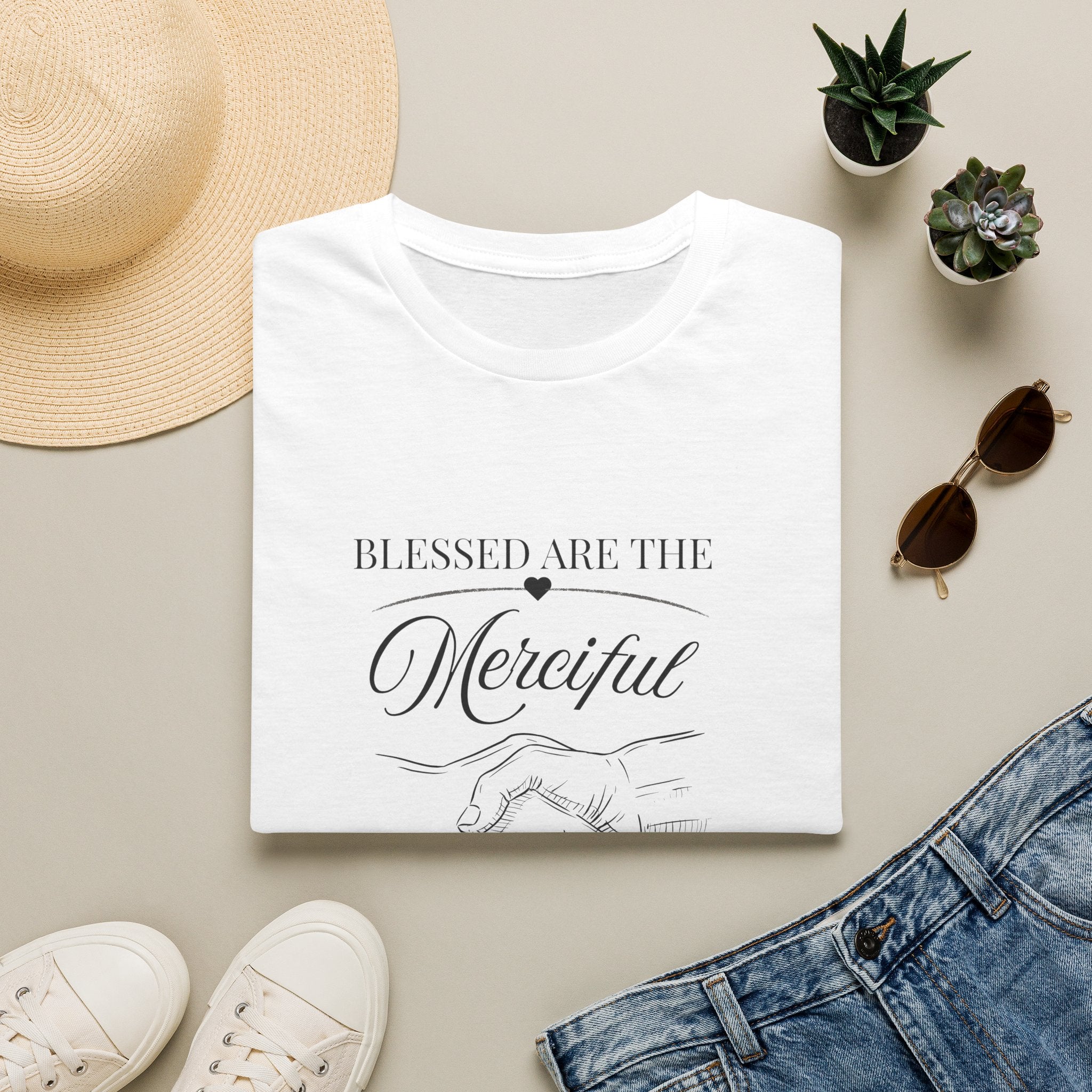 Matthew 5:7 Unisex Softstyle T-Shirt