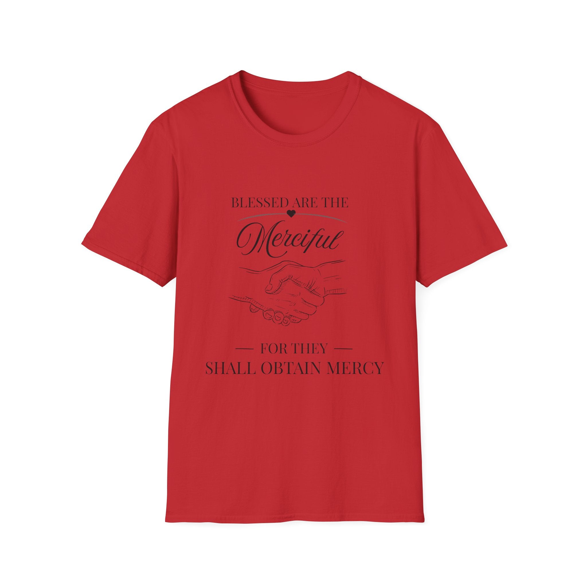 Matthew 5:7 Unisex Softstyle T-Shirt