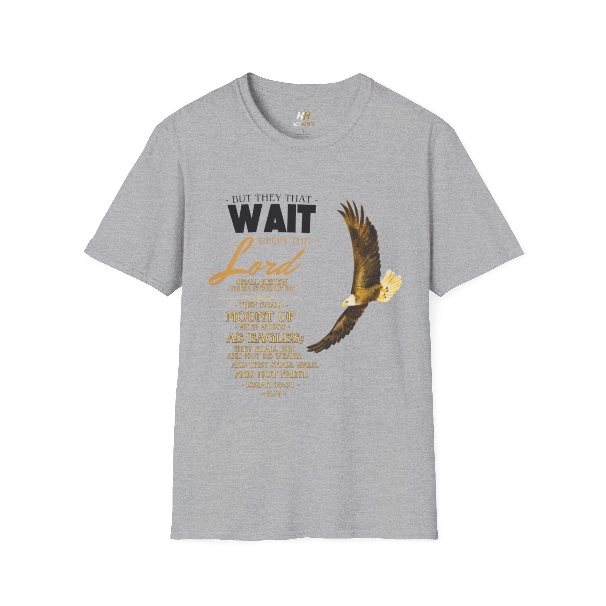 Isaiah 40:31  T-Shirt — Inspirational Christian Tee