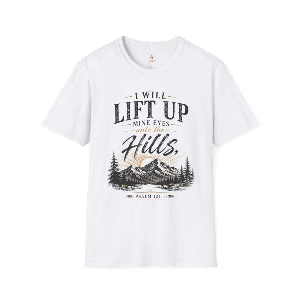 Psalm 121 Tee — Psalm 121 Mountains Christian T-Shirt