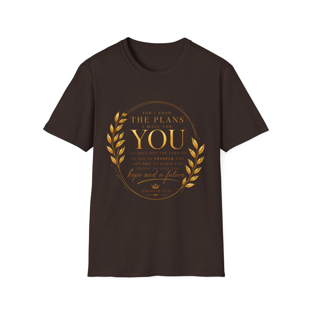 Jeremiah 29:11 - Unisex Softstyle T-Shirt