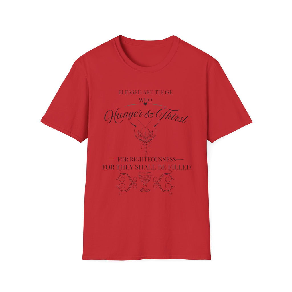 Matthew 5:6 T-Shirt — Faith-Based Inspirational Tee
