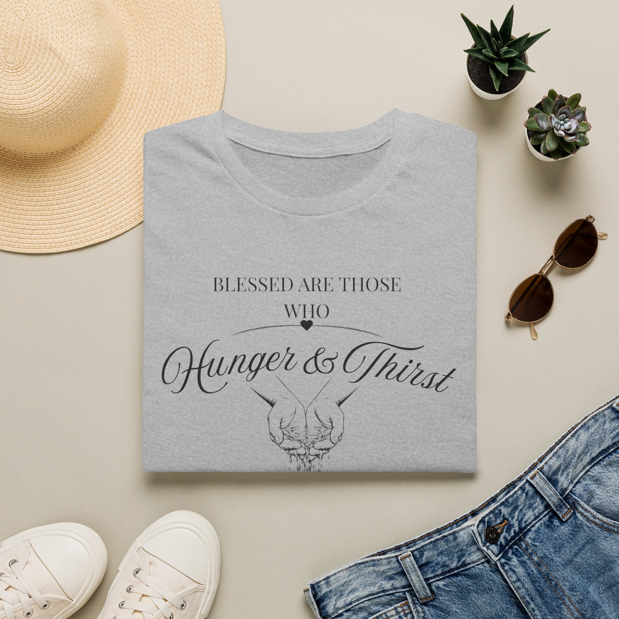 Matthew 5:6 T-Shirt — Faith-Based Inspirational Tee