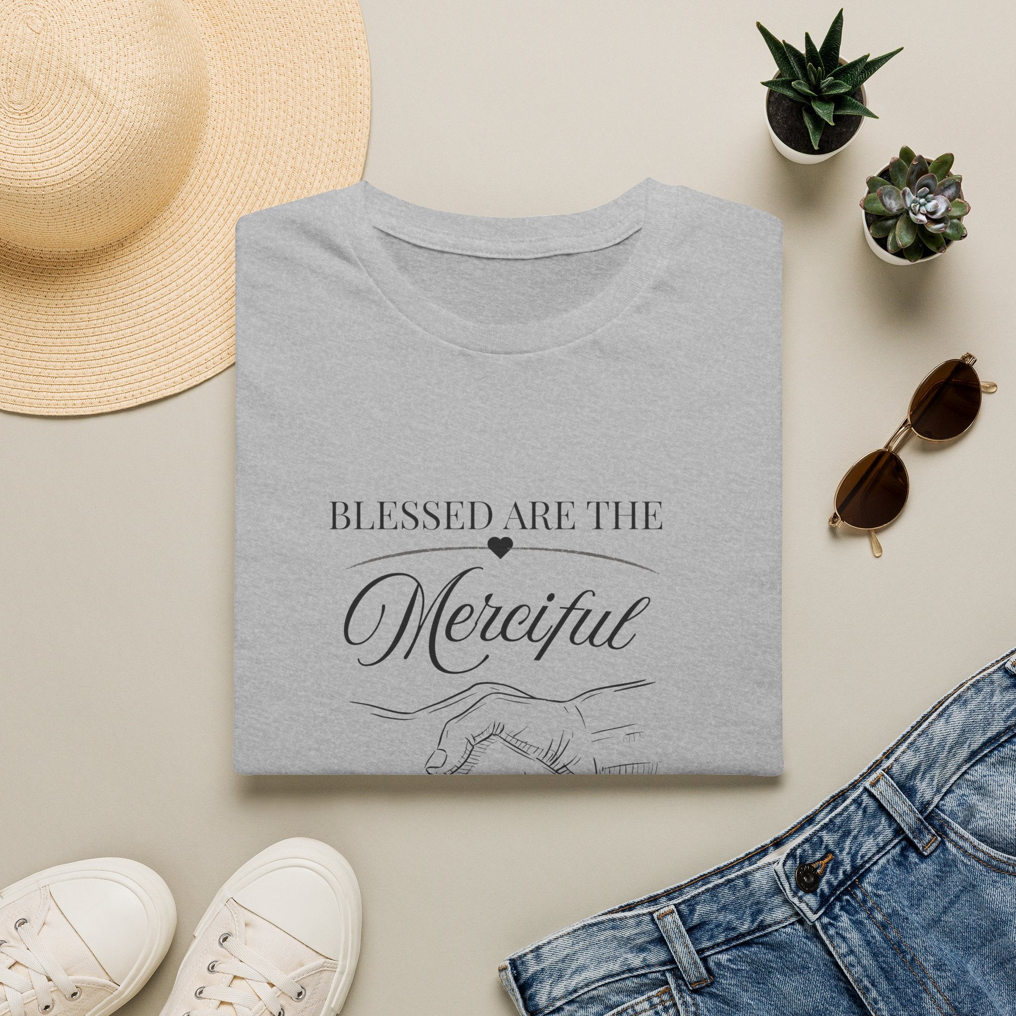 Matthew 5:7 Unisex Softstyle T-Shirt