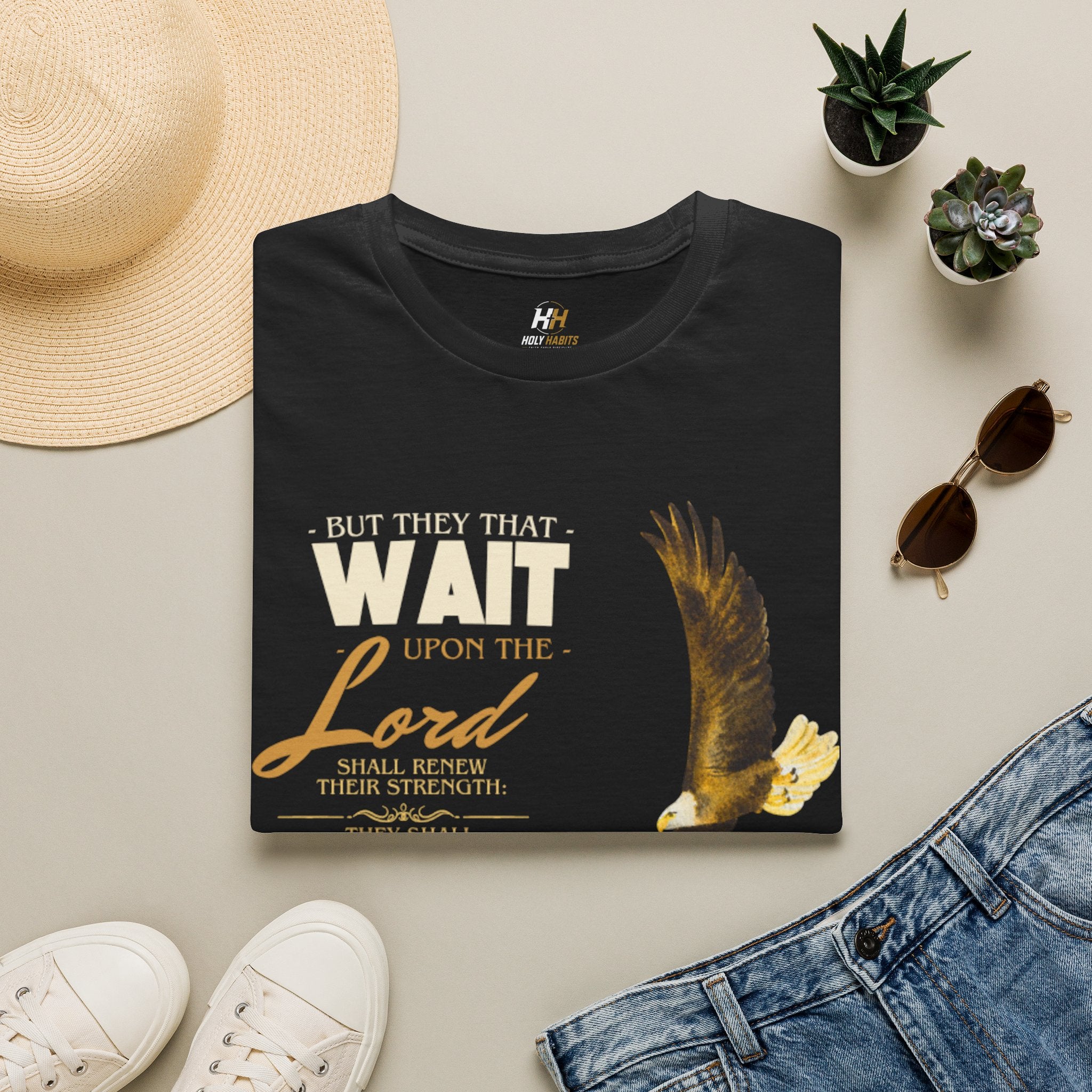 Isaiah 40:31  T-Shirt — Inspirational Christian Tee