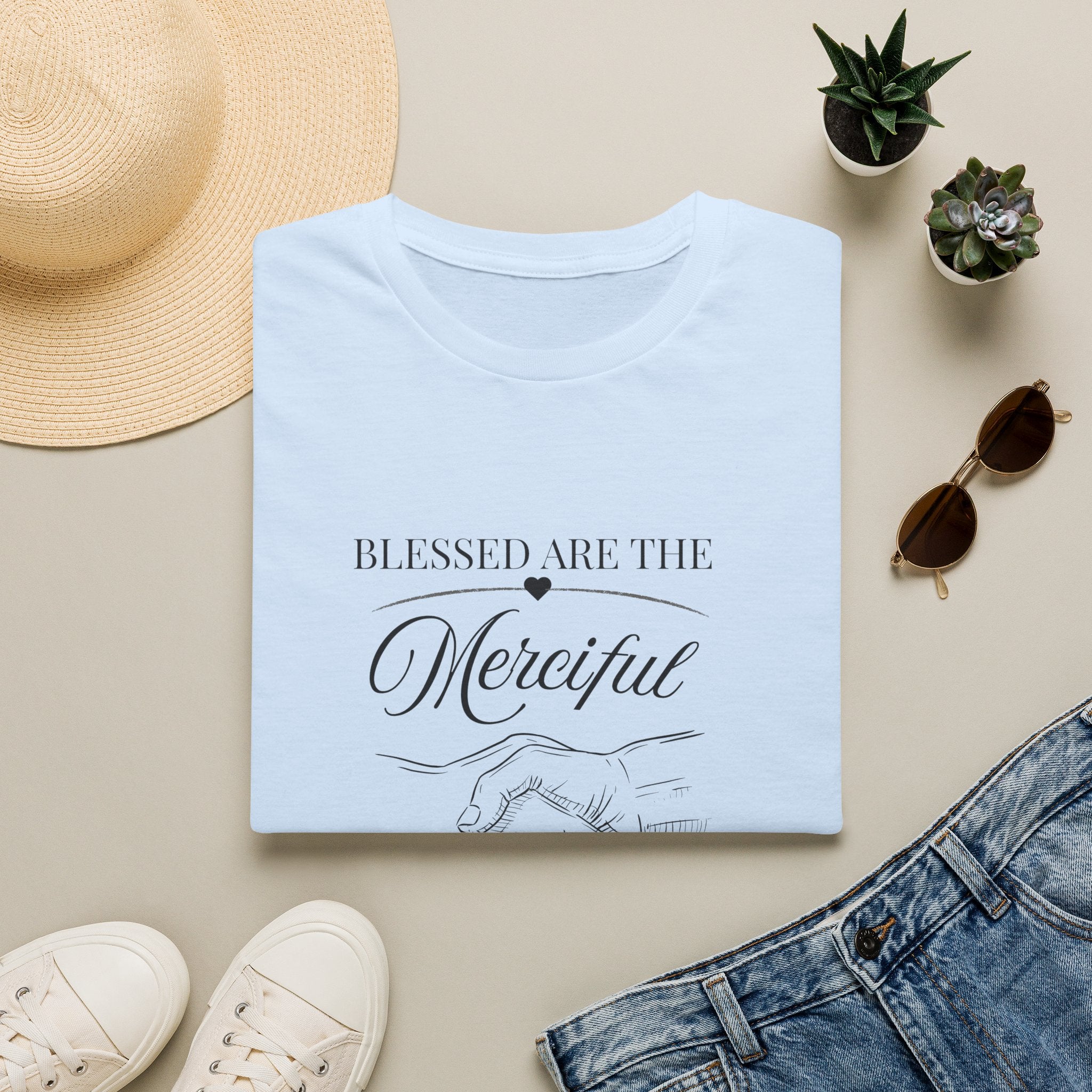 Matthew 5:7 Unisex Softstyle T-Shirt