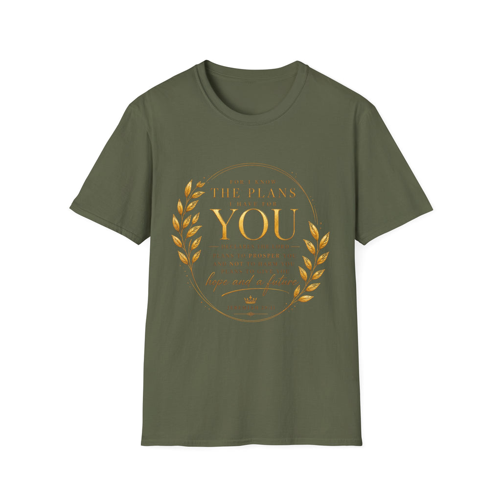 Jeremiah 29:11 - Unisex Softstyle T-Shirt