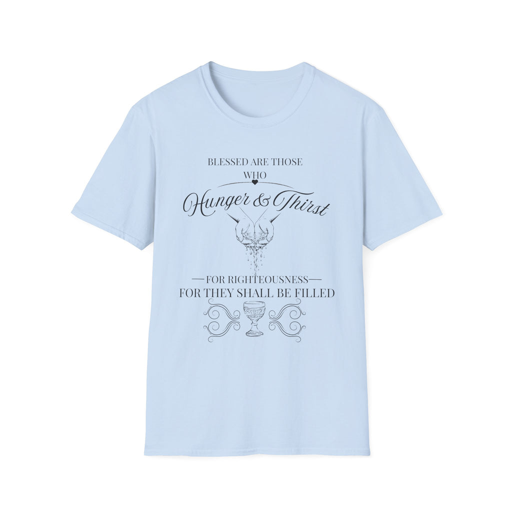 Matthew 5:6 T-Shirt — Faith-Based Inspirational Tee