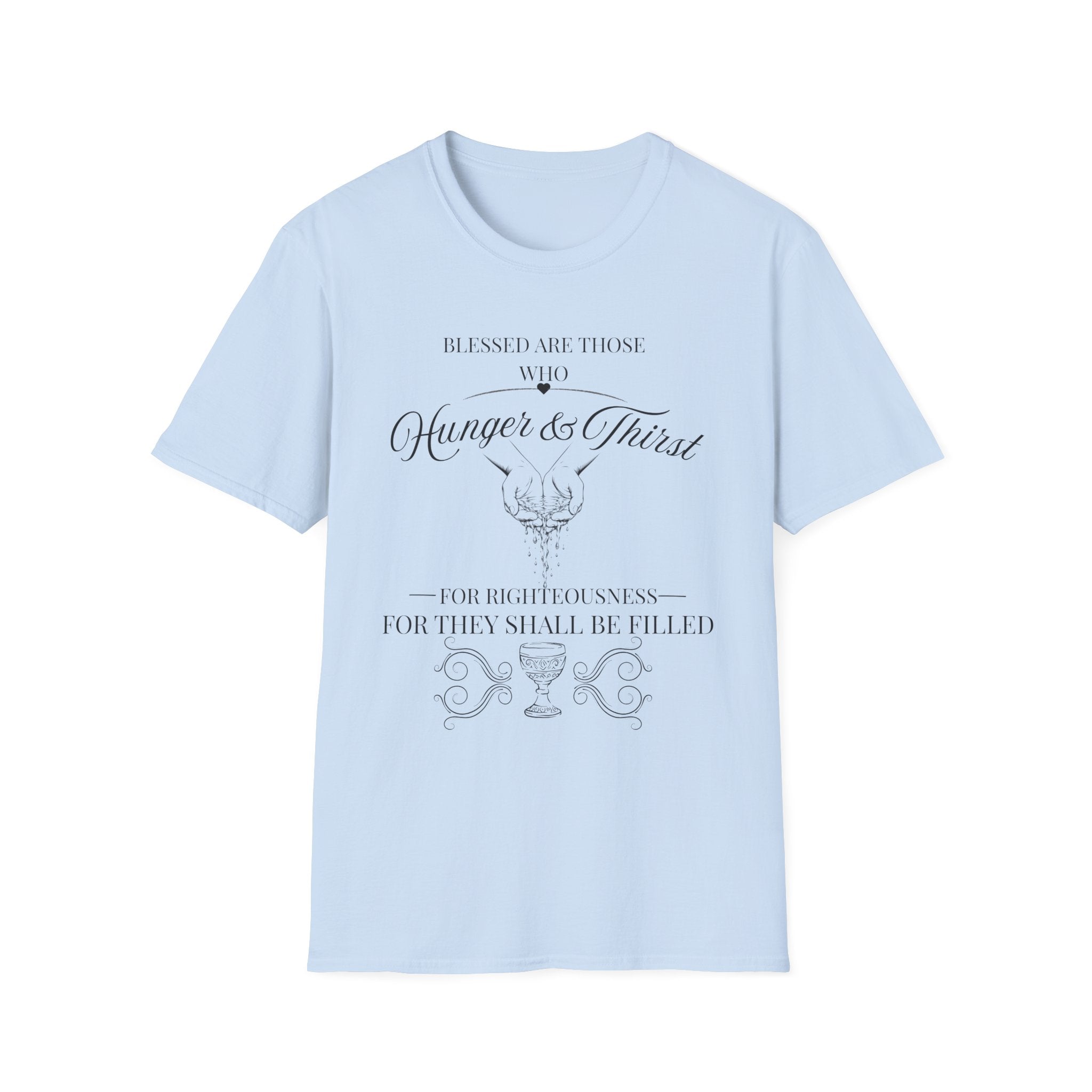 Matthew 5:6 T-Shirt — Faith-Based Inspirational Tee