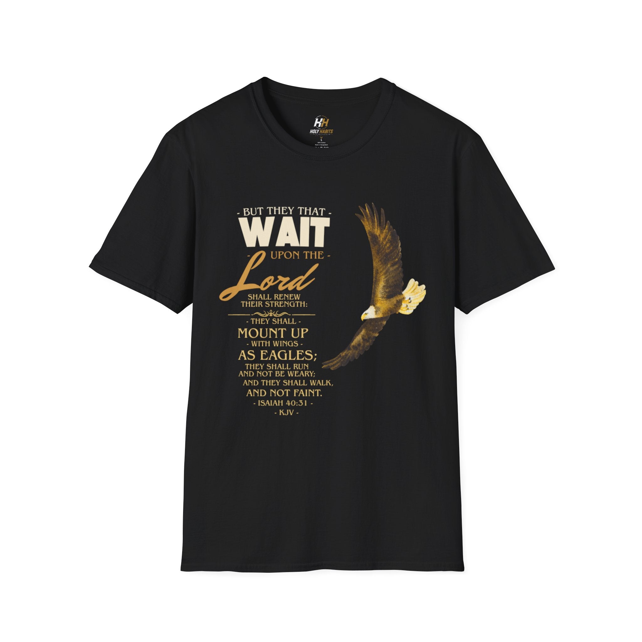 Isaiah 40:31  T-Shirt — Inspirational Christian Tee