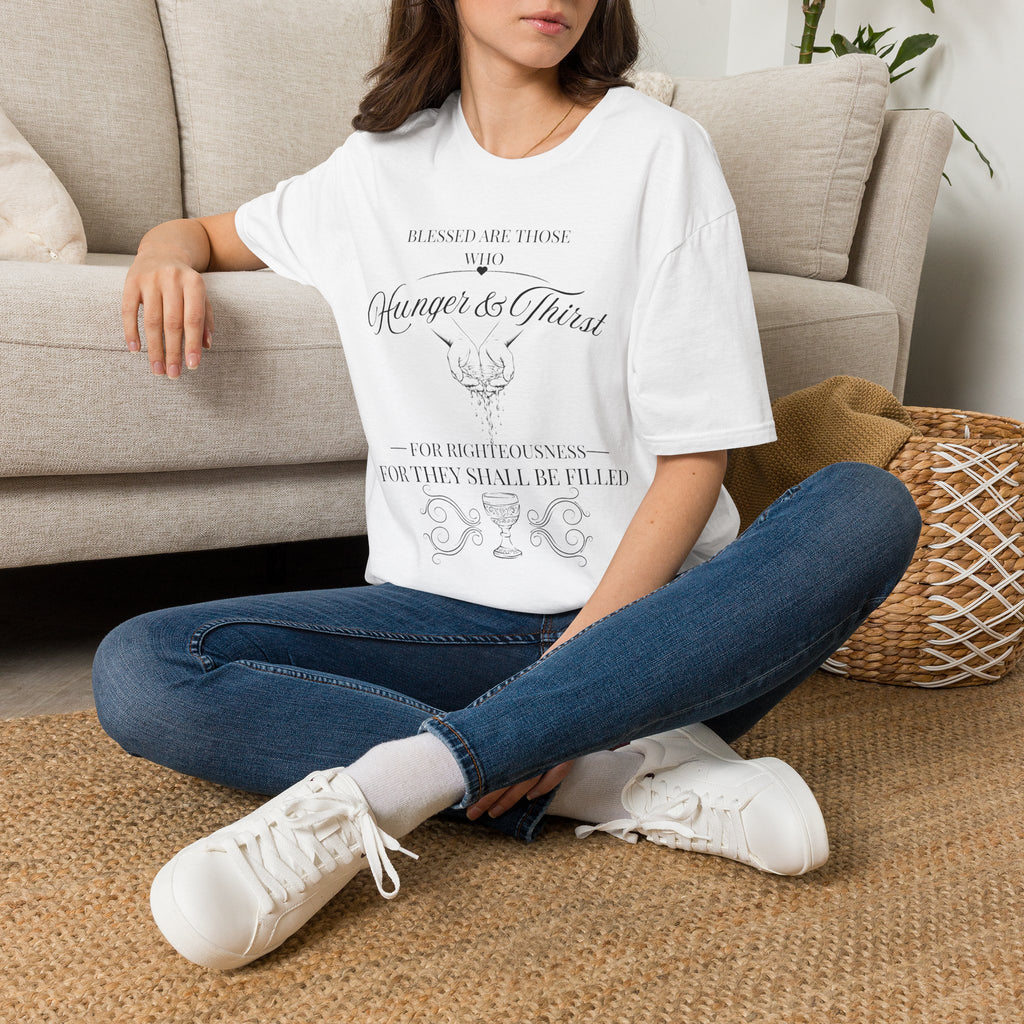 Matthew 5:6 T-Shirt — Faith-Based Inspirational Tee
