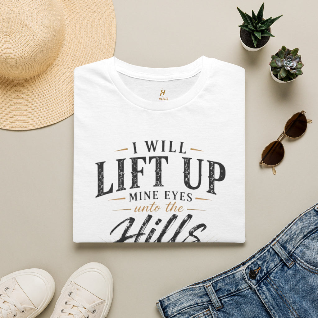 Psalm 121 Tee — Psalm 121 Mountains Christian T-Shirt