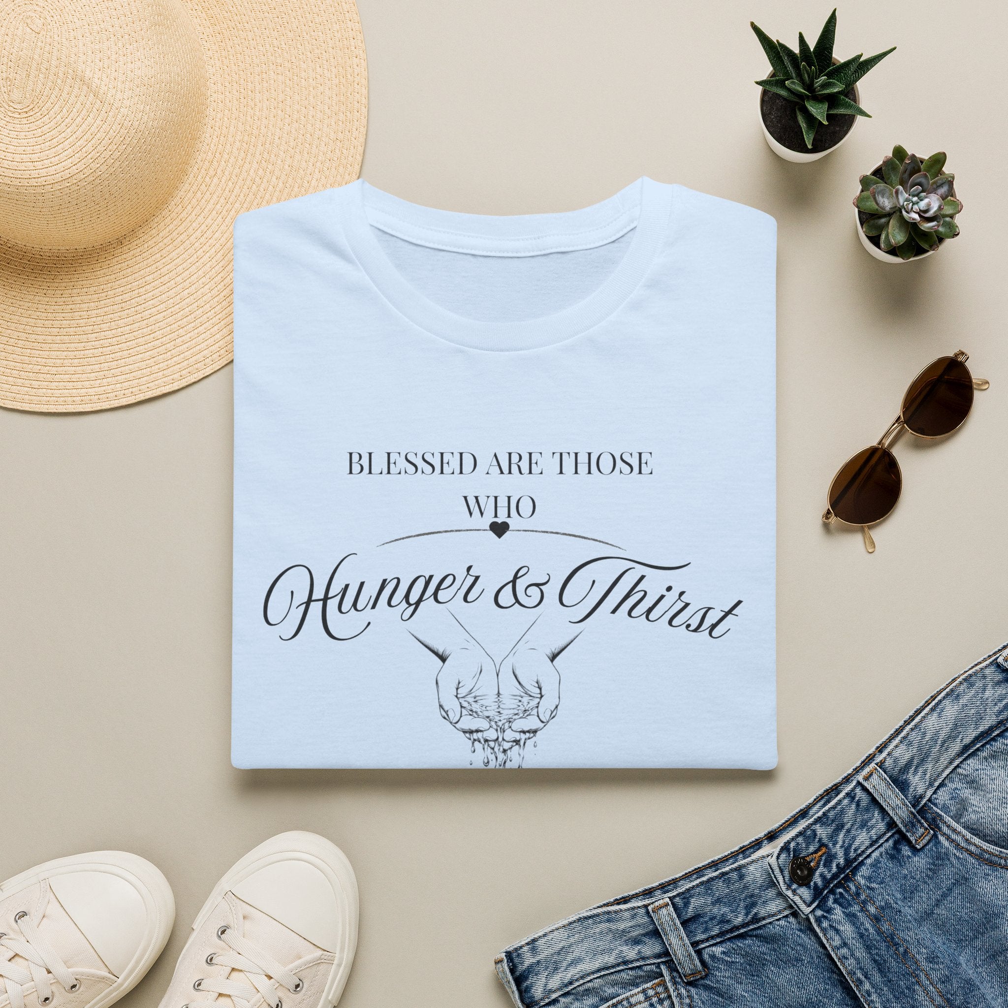 Matthew 5:6 T-Shirt — Faith-Based Inspirational Tee